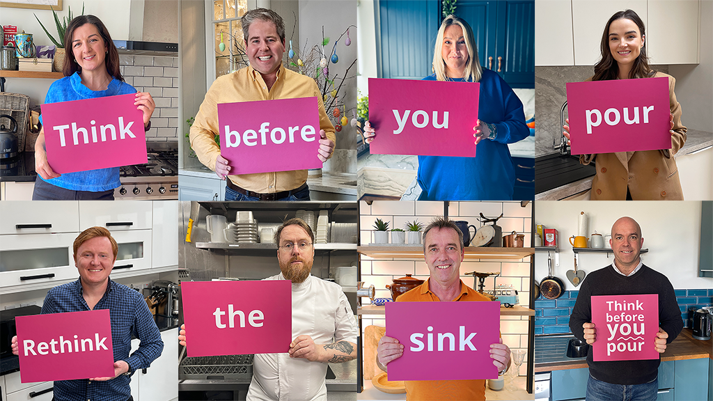 Celebrity chefs and well-known personalities encourage you to ‘Rethink the Sink’ this Easter 