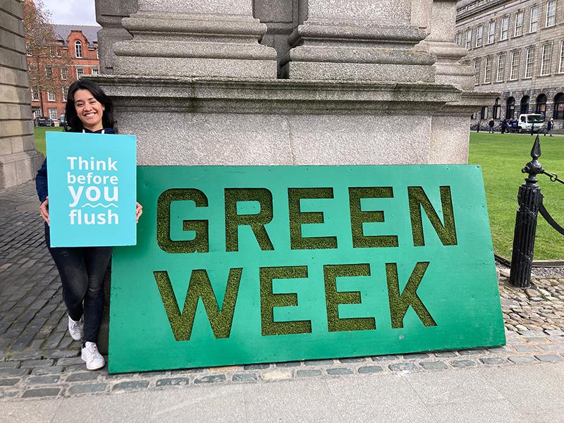 Dublin students urged to Think Before You Flush for Green Week