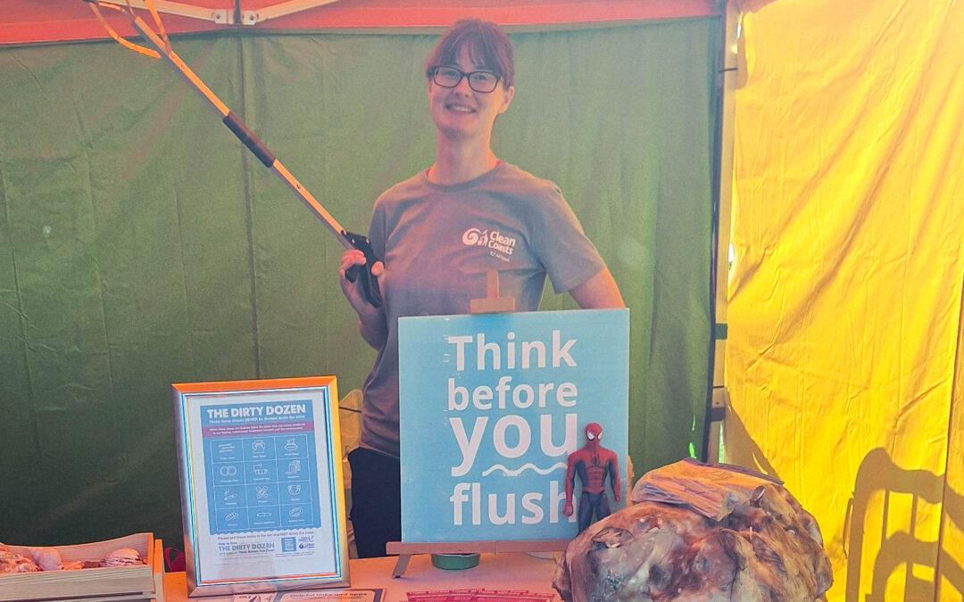 Festival Goers Encouraged to Think Before You Flush