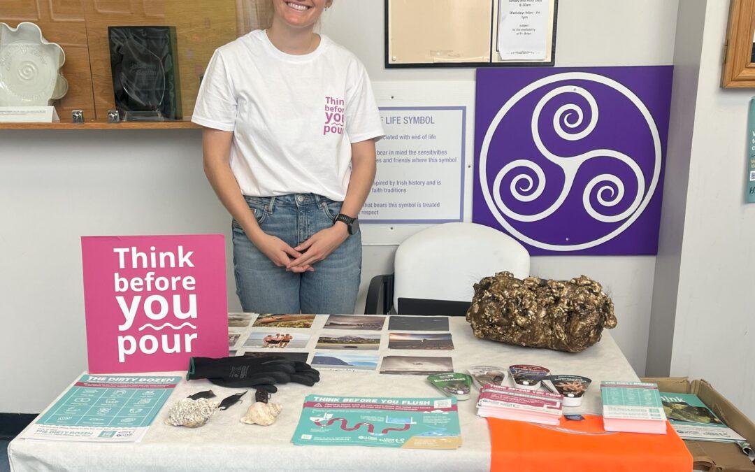 Clean Coasts and Uisce Éireann are raising awareness about the impact of flushing damaging items down the toilet at the Sligo University Hospital