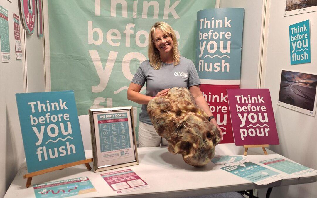 Think Before You Flush Raises Awareness of Flushing Wipes at Pregnancy and Baby Fair